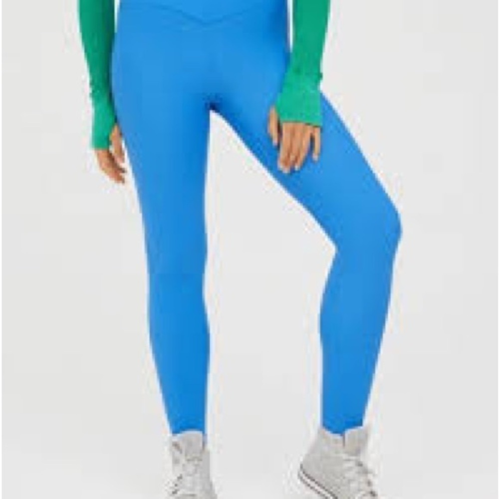 Aerie Electric Blue Leggings